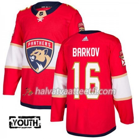 Lasten NHL Florida Panthers Pelipaita Aleksander Barkov 16 Adidas 2017-2018 Punainen Authentic
